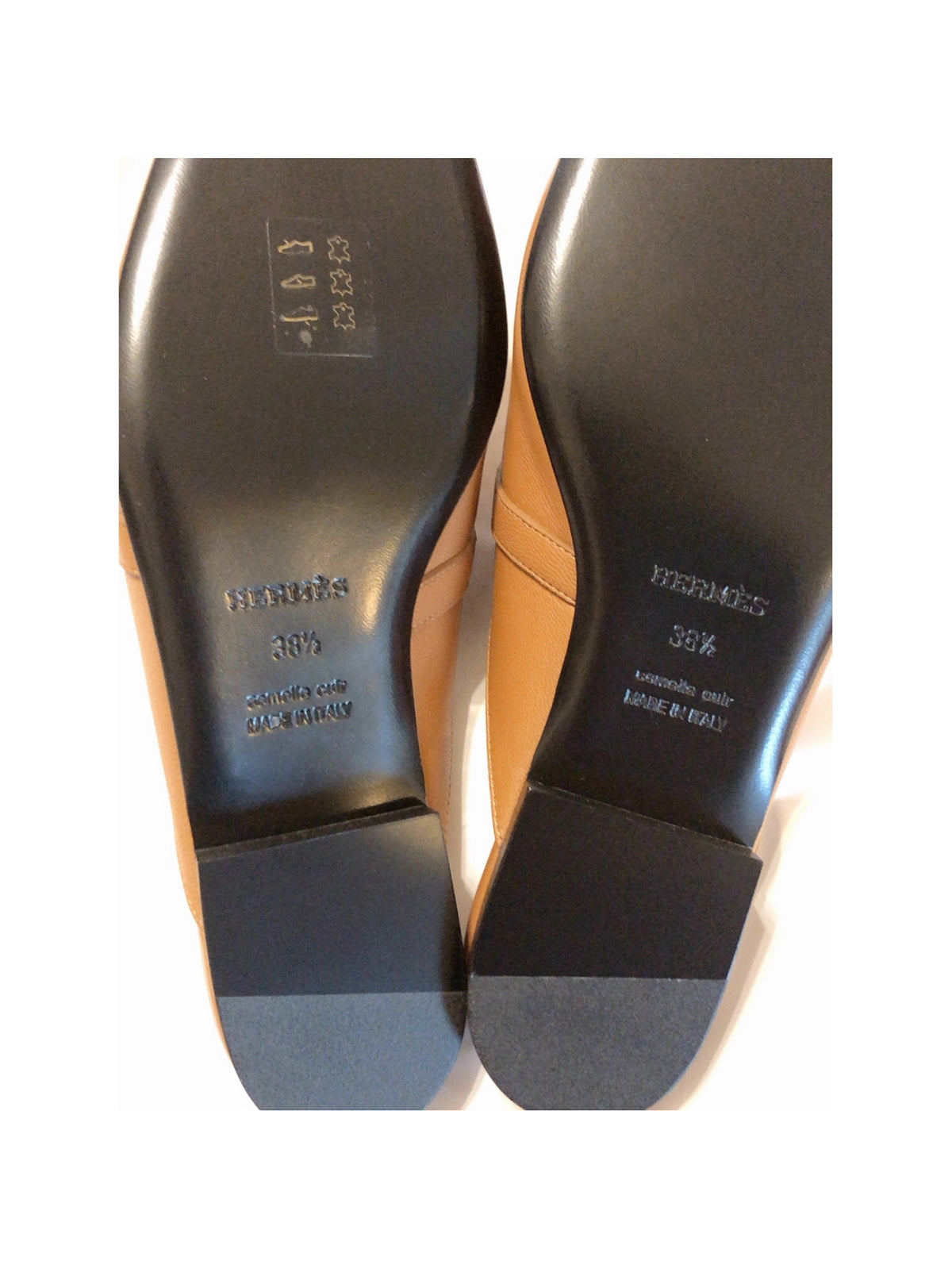 Hermes Kelly Oz Mule Gold PHW Size 38.5 EU