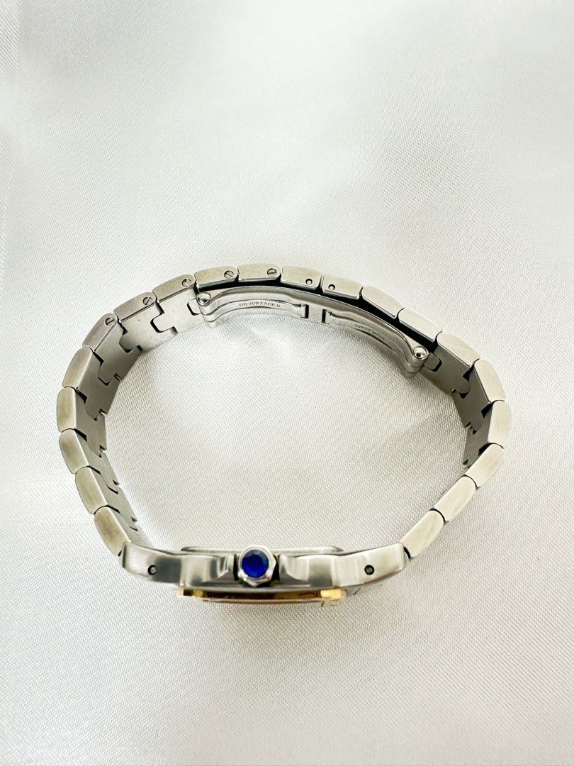 Cartier Santos Galbee 1566 18k watch 24X41 mm