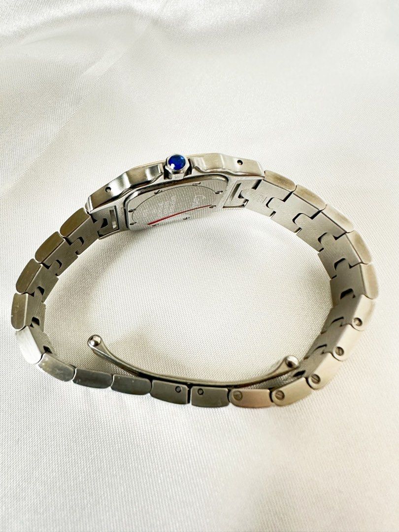Cartier Santos Galbee 1566 18k watch 24X41 mm